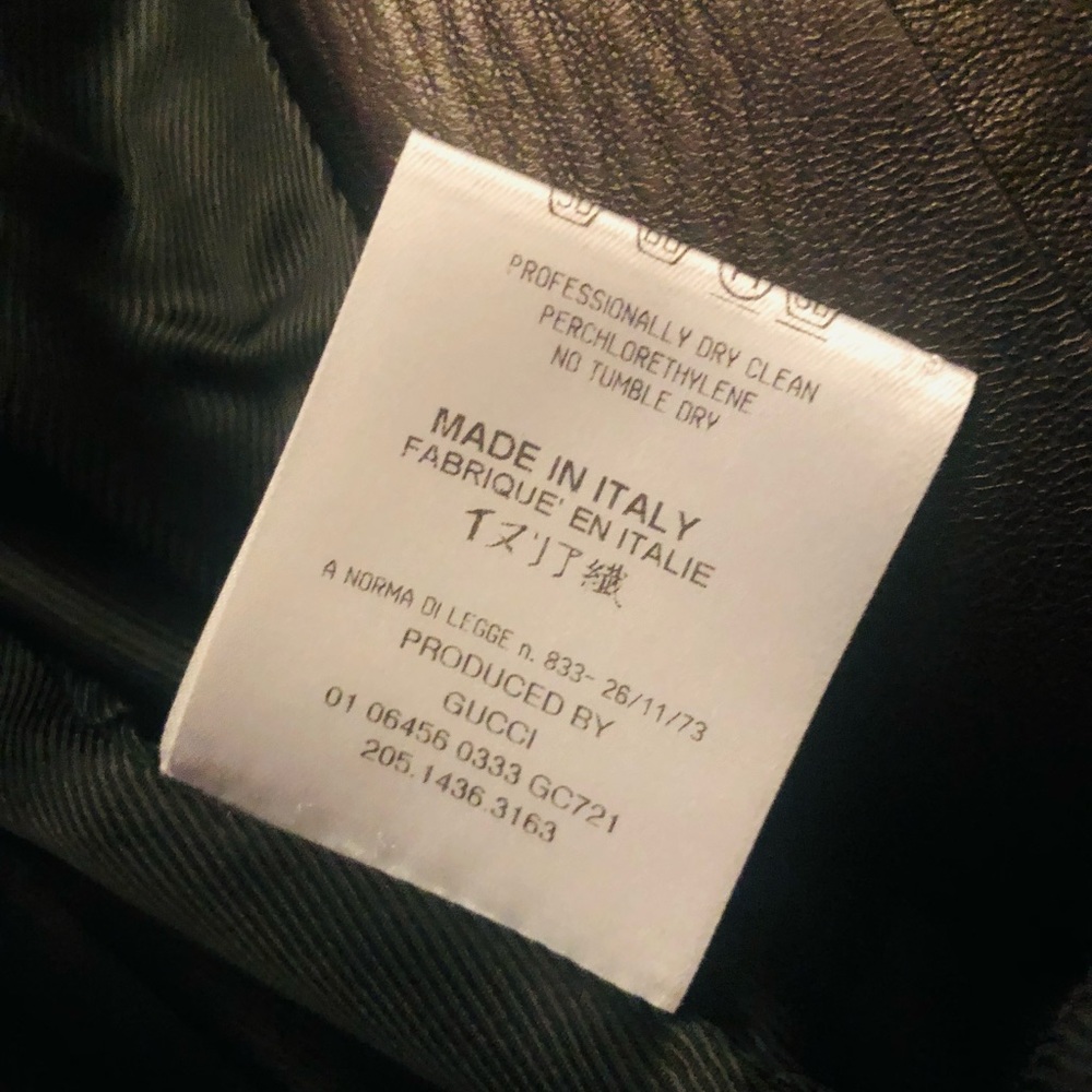 Authentic Gucci wool shirt size 40 excellent condition - Picture 10 of 10